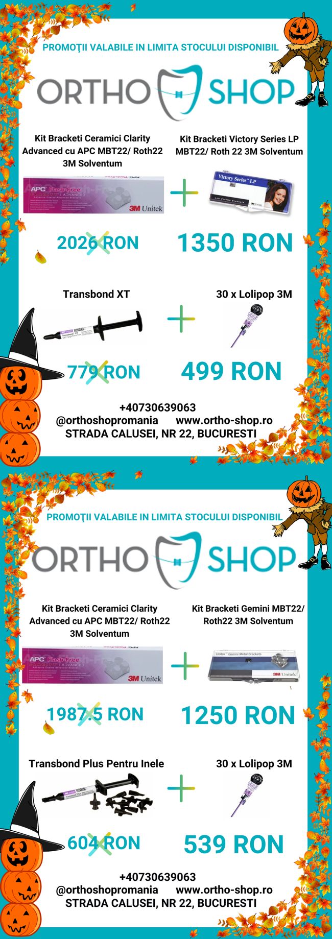 Ortho shop Oferta Lunii Octombrie 2024