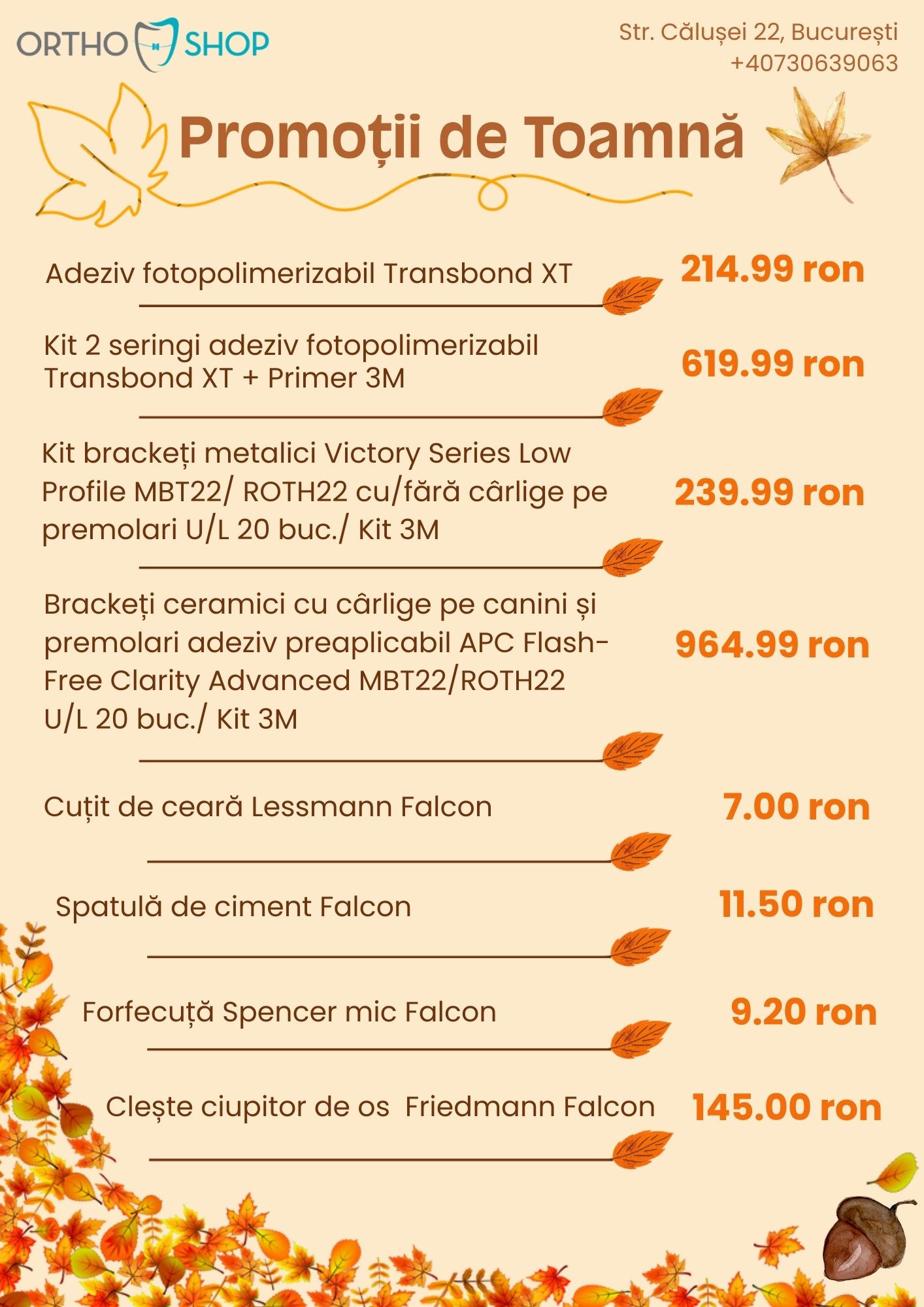 Promoții Luna Septembrie